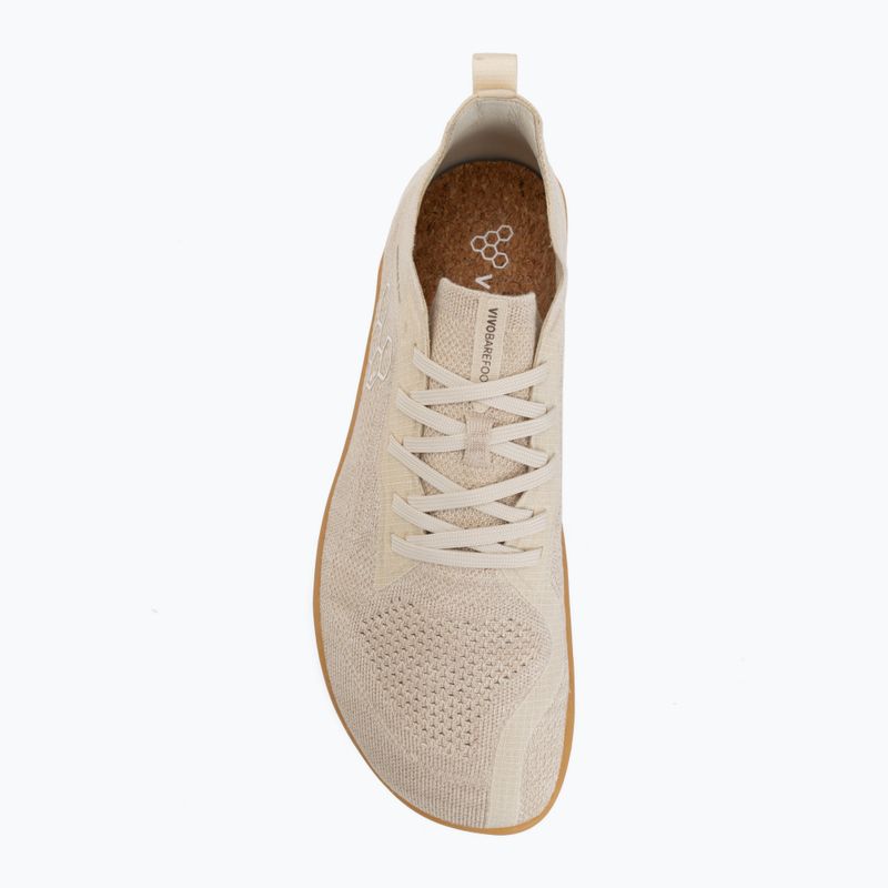 Pantofi barefoot bărbați Vivobarefoot Primus Lite Knit egret 5