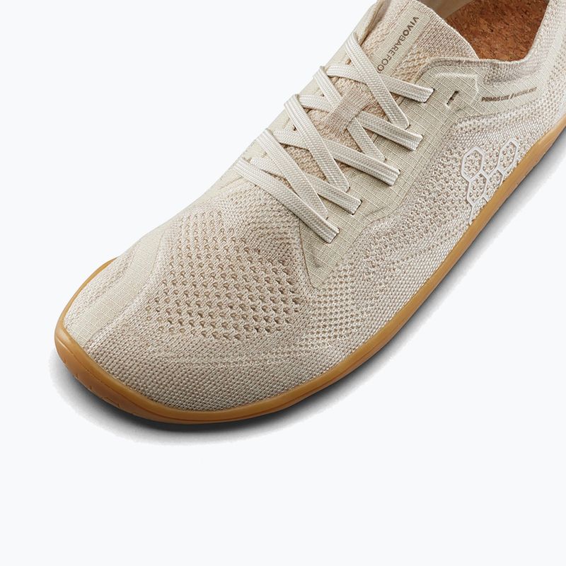 Pantofi barefoot bărbați Vivobarefoot Primus Lite Knit egret 8