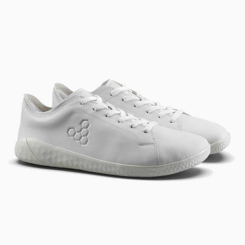 Încălțăminte barefoot pentru bărbați Vivobarefoot Geo Court IV bright white 3