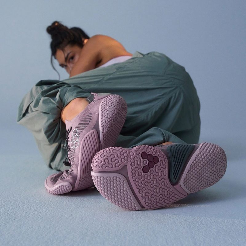 Încălțăminte barefoot pentru femei Vivobarefoot Motus Flex wood rose 8