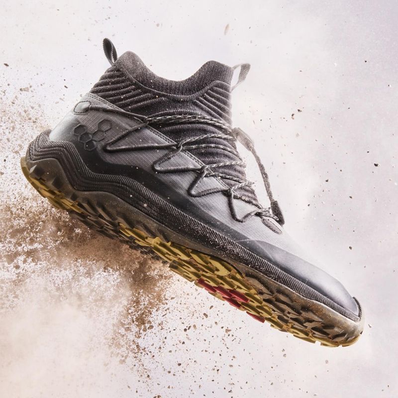 Încălțăminte barefoot pentru bărbați Vivobarefoot Primus Trail Flow Mid dark shadow 9