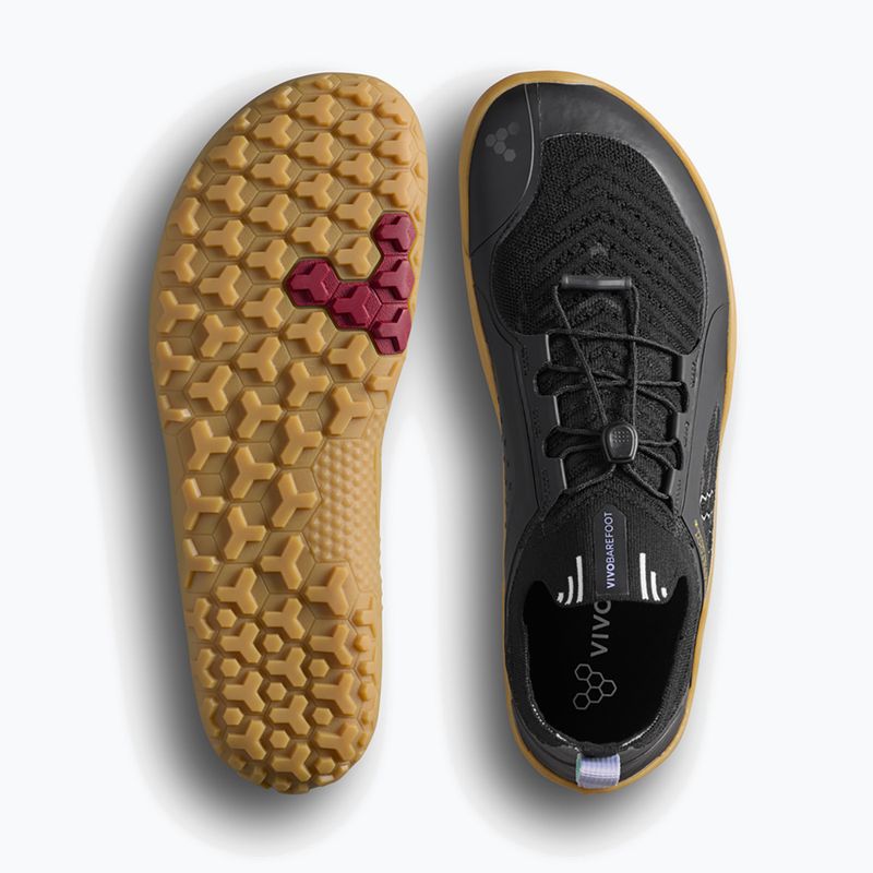 Încălțăminte barefoot pentru bărbați Vivobarefoot Primus Trail Knit Fg eclipse purple heather 13
