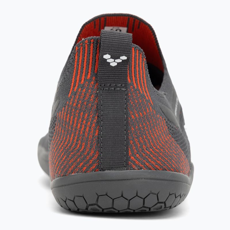 Pantofi barefoot pentru bărbați Vivobarefoot Primus Lite Knit obsidian/cherry tomato 6