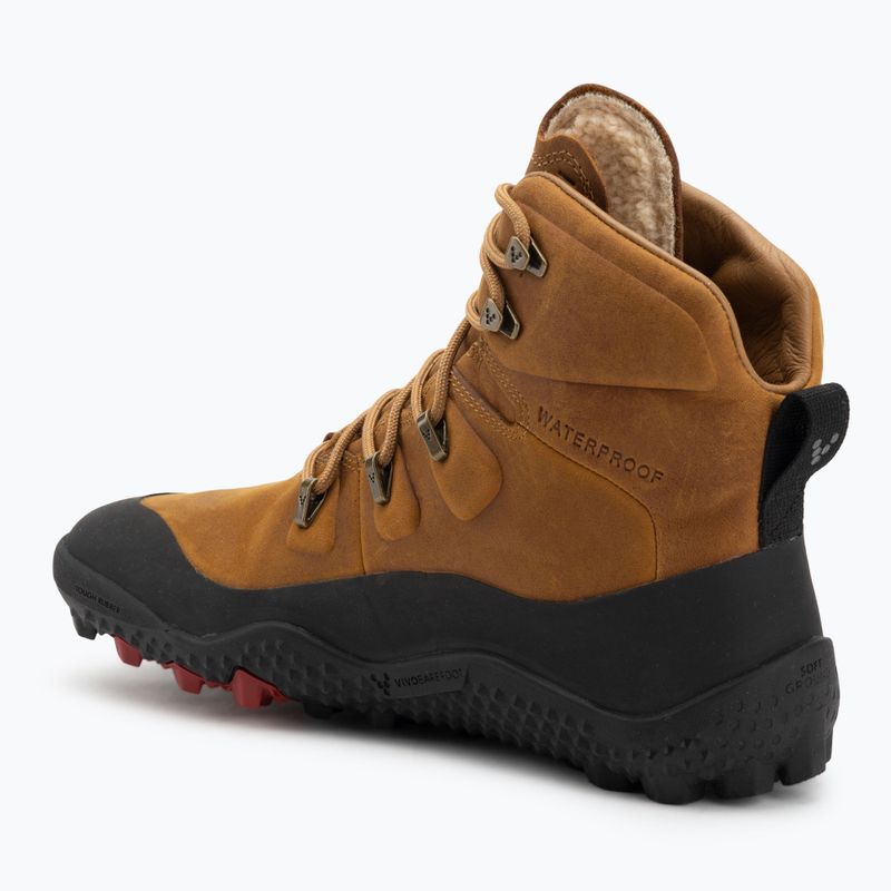 Încălțăminte barefoot pentru bărbați Vivobarefoot Tracker Winter II tan 3