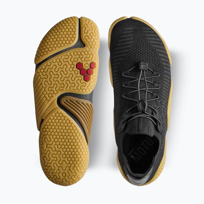 Încălțăminte barefoot pentru bărbați Vivobarefoot Motus Flex Natural obsidian 5