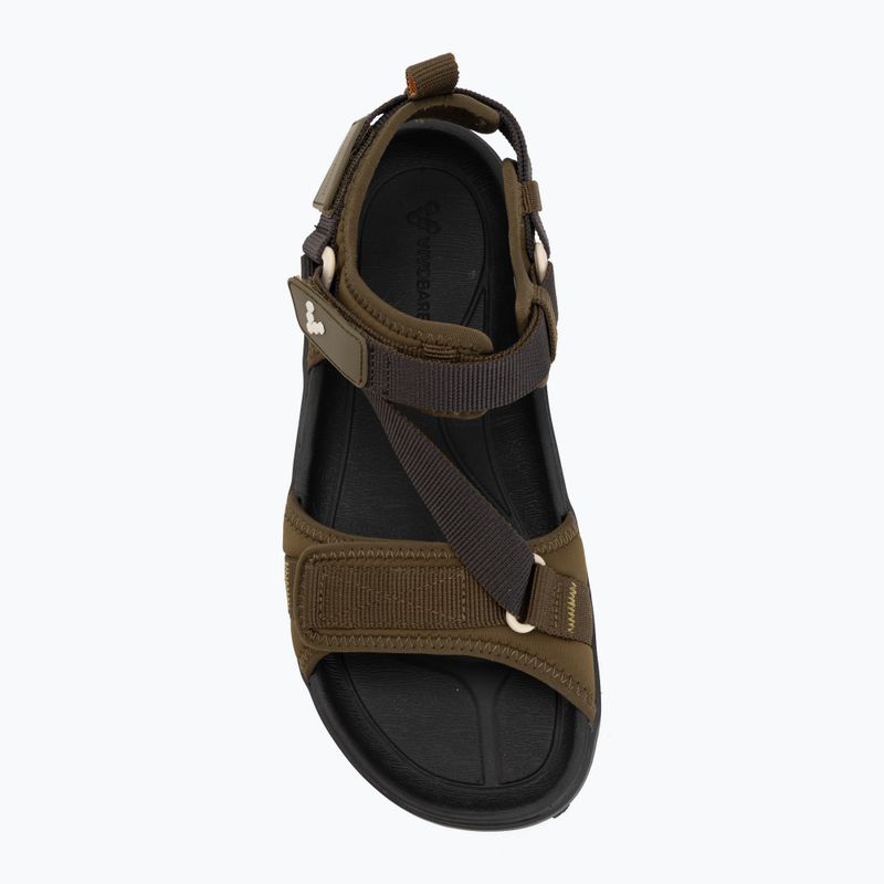 Sandale barefoot pentru femei Vivobarefoot Tracker Ora dark olive 5
