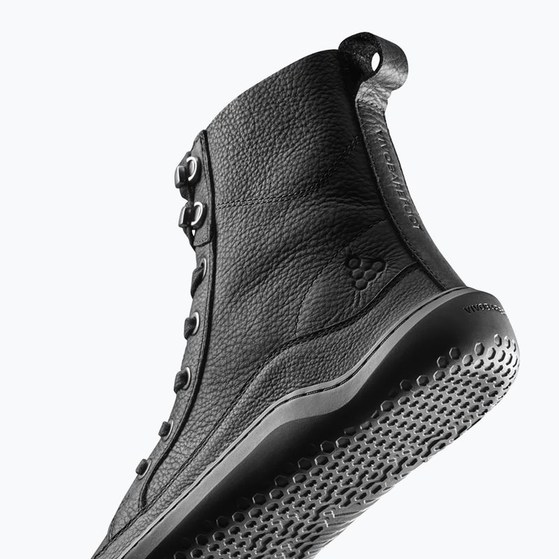 Încălțăminte barefoot pentru bărbați Vivobarefoot Gobi Boot obsidian 5