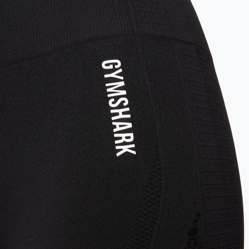 Pantaloni scurți de antrenament pentru femei  Gymshark Energy Seamless black 3