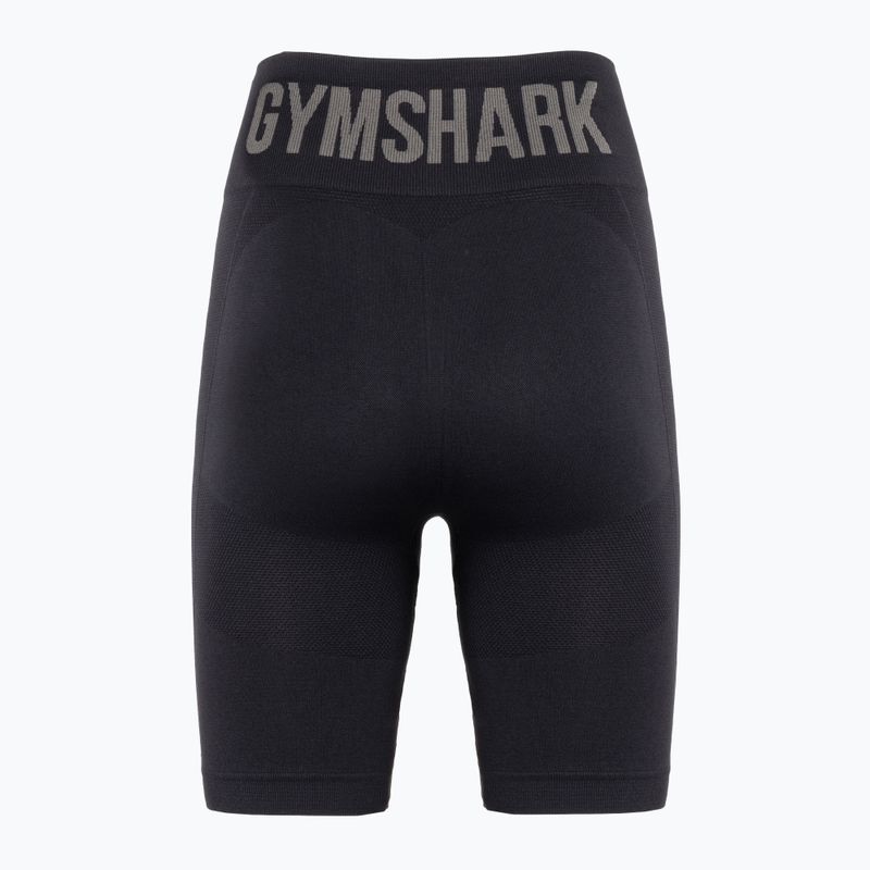 Pantaloni scurți de antrenament pentru femei  Gymshark Flex Cycling black 2