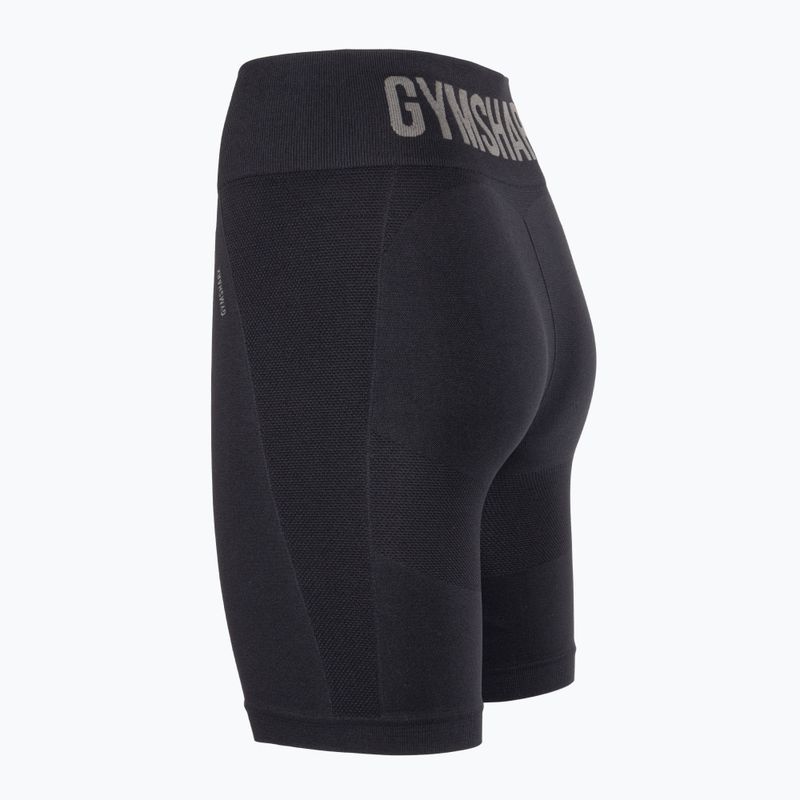 Pantaloni scurți de antrenament pentru femei  Gymshark Flex Cycling black 4