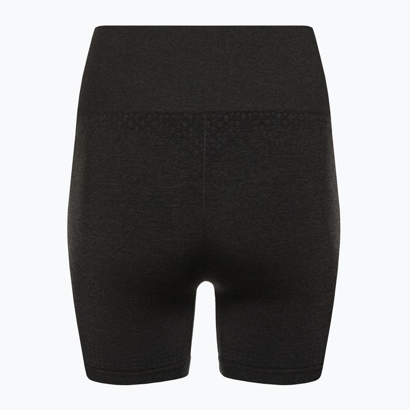 Pantaloni scurți de antrenament pentru femei Gymshark Vital Seamless negru marl 6
