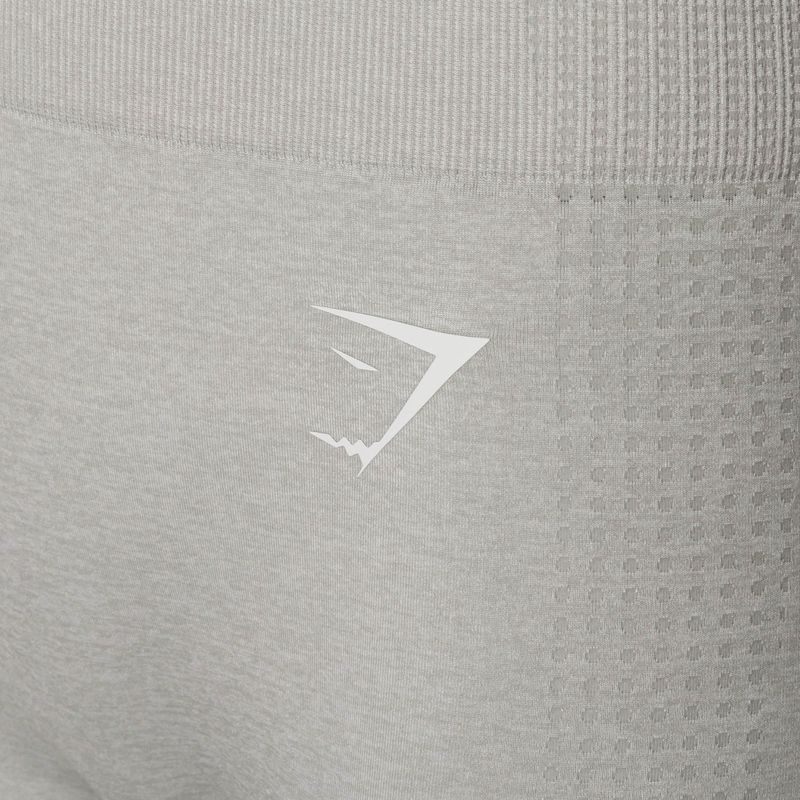 Jambiere de antrenament pentru femei Gymshark Vital Seamless gri deschis marl 7