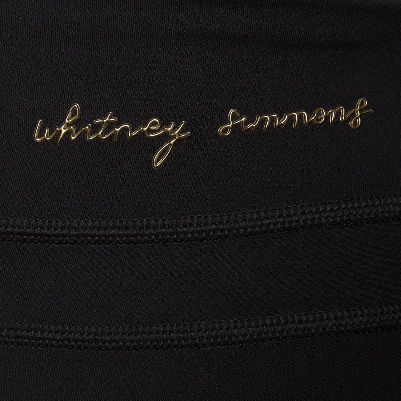 Pantaloni scurți de antrenament pentru femei  Gymshark Whitney High Rise black