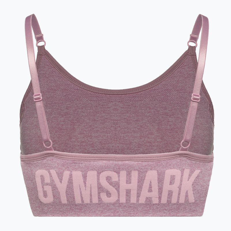 Gymshark Flex Strappy Sports sutien de fitness cu bretele mov 6