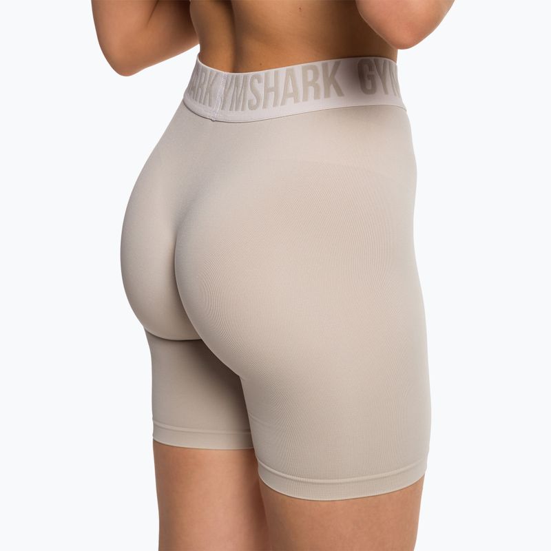 Pantaloni scurți de ciclism pentru femei Gymshark Fit Cycling pebble grey 4