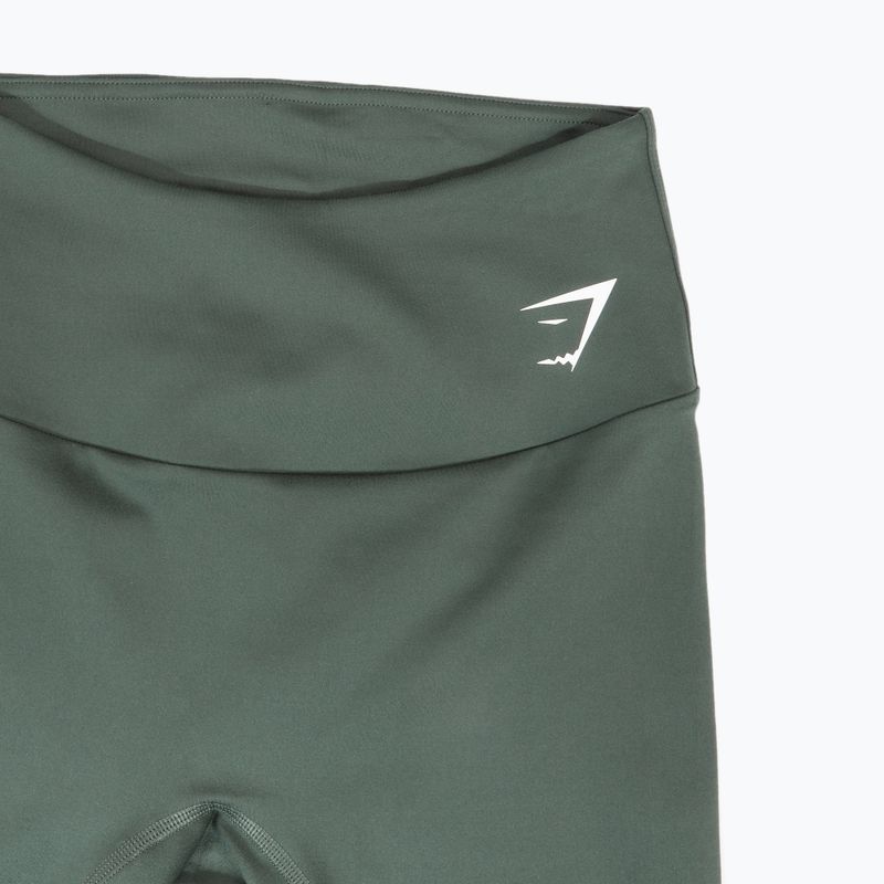 Colanți de antrenament pentru femei Gymshark Training Full Length obsidian / green 3