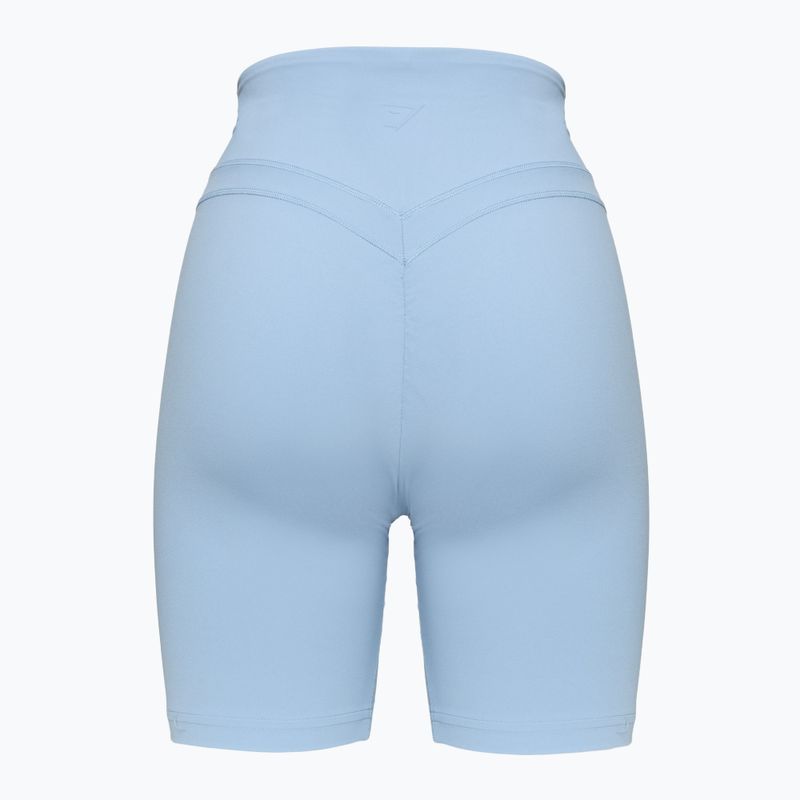 Pantaloni scurți de antrenament pentru femei  Gymshark Whitney V3 Cycling blue 2