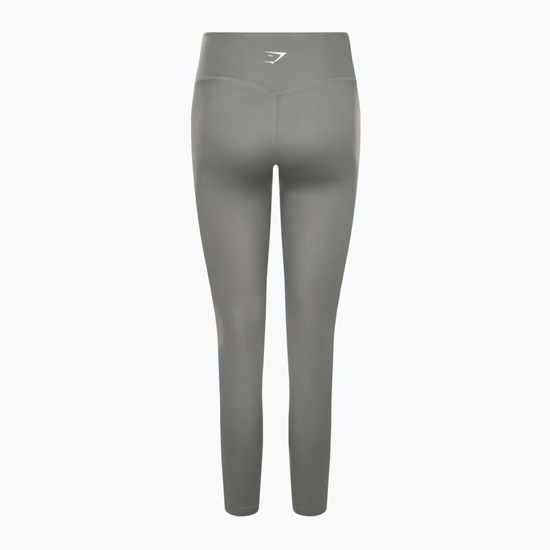 Gymshark Training Full Lenght jambiere pentru femei Gymshark Training Full Lenght smokey grey 6