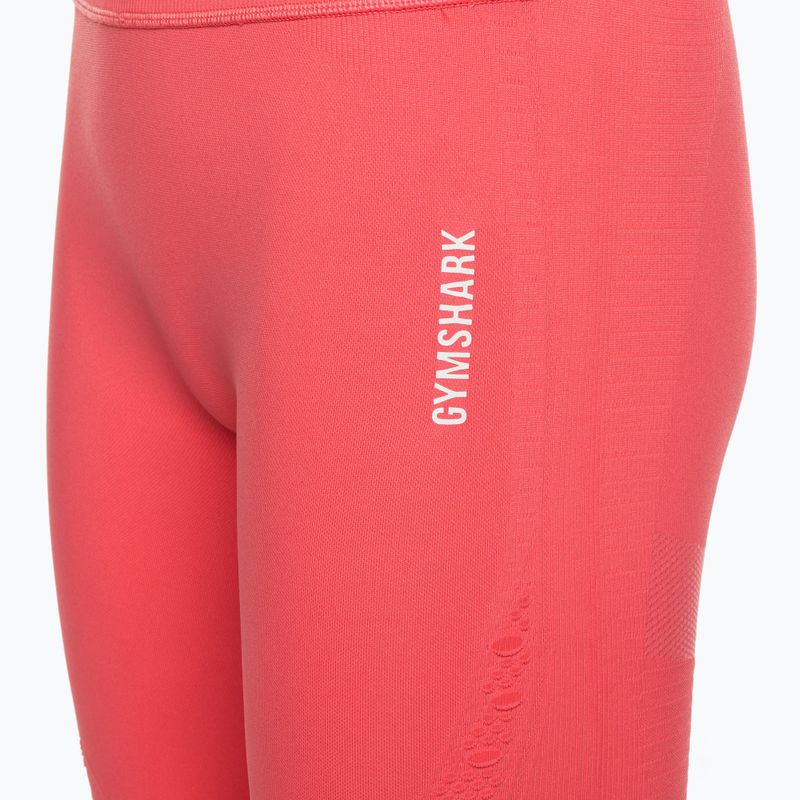 Jambiere de antrenament pentru femei Gymshark Energy Seamless polka pink/white 7