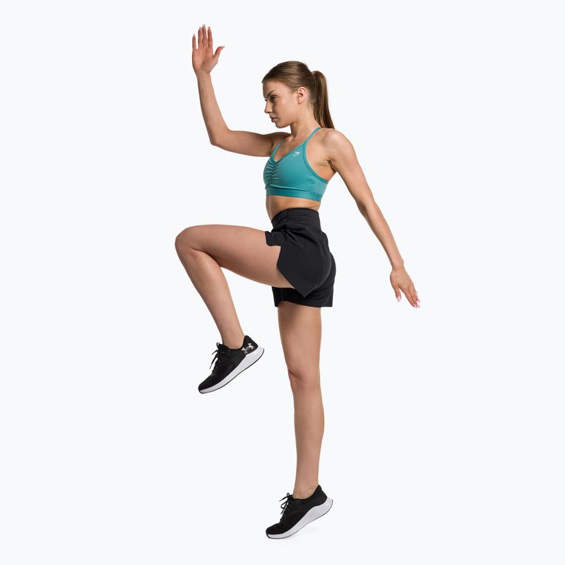 Pantaloni scurți de antrenament pentru femei Gymshark Speed negru 2