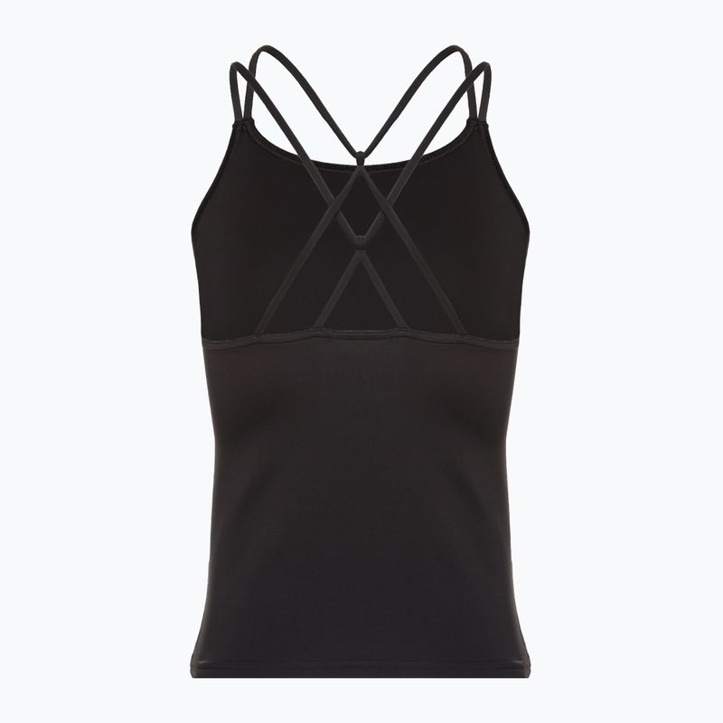 Top de antrenament pentru femei Gymshark Studio Tank negru 6