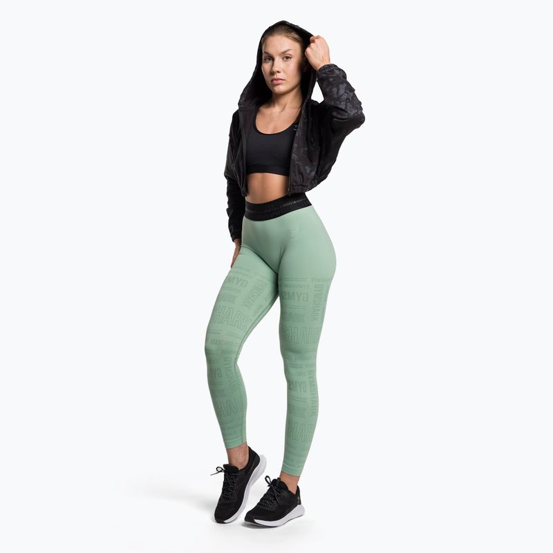 Hanorac de antrenament pentru femei Gymshark KK Twins KK Twins Zip Up Crop negru/albastru 2