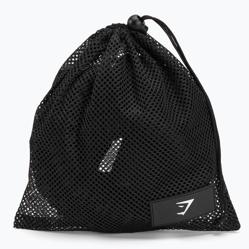 Gymshark Rezistență grea Cablu de exerciții de rezistență Expeditor de exercițiu negru 4