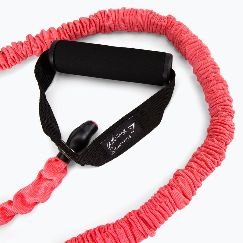 Gymshark Whitney Whitney V3 Rezistență ușoară de exerciții de rezistență roșu / negru 3