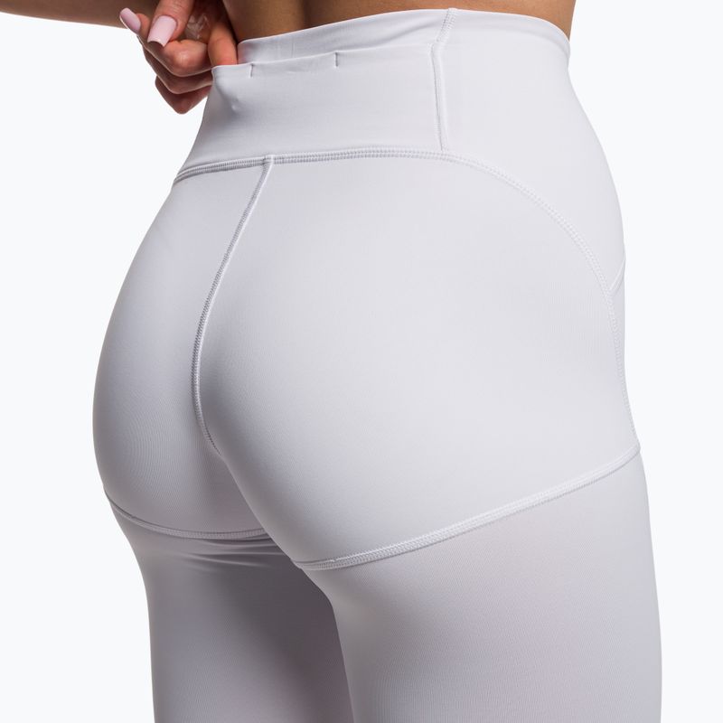Jambiere de antrenament pentru femei Gymshark Pulse alb/albastru