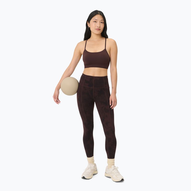 Colanți de antrenament pentru femei Sweaty Betty Super Soft Yoga brown 2