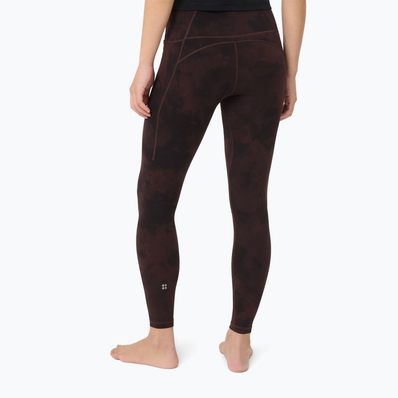 Colanți de antrenament pentru femei Sweaty Betty Super Soft Yoga brown 3