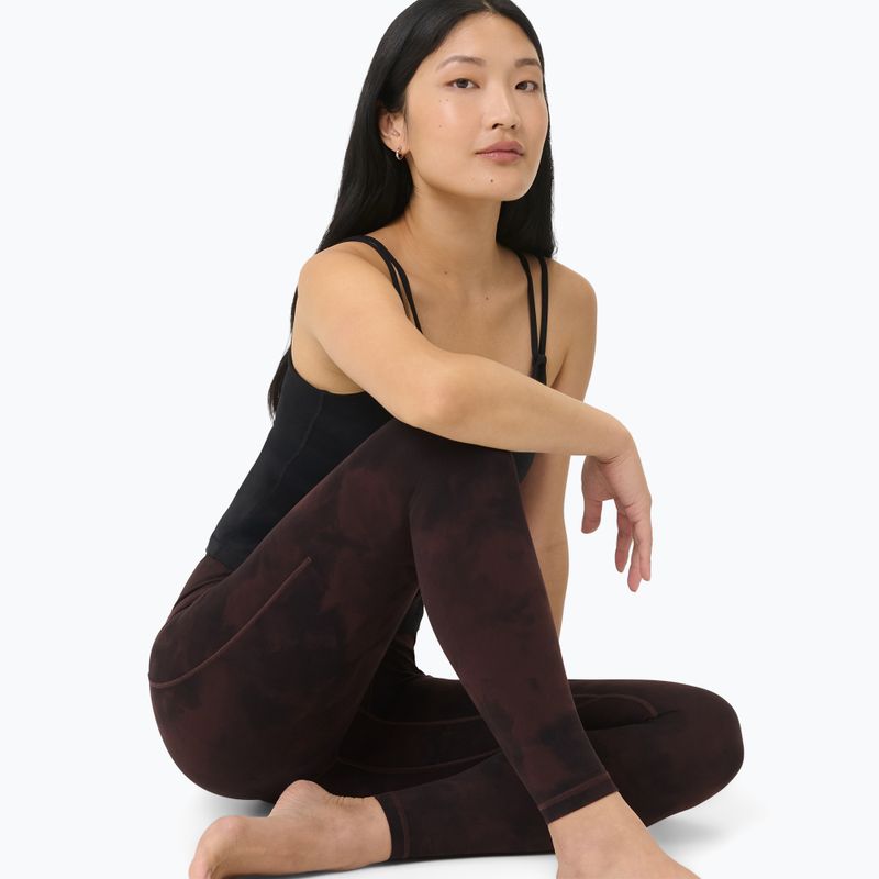 Colanți de antrenament pentru femei Sweaty Betty Super Soft Yoga brown 7