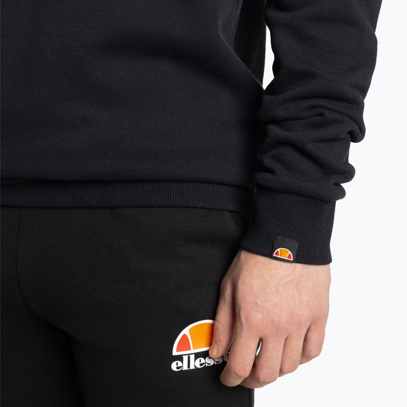 Hanorac de antrenament pentru bărbați Ellesse Perc Sweatshirt negru 4