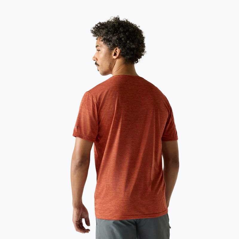Tricou de trekking pentru bărbați REGATTA Fingal Edition rusty orange 3