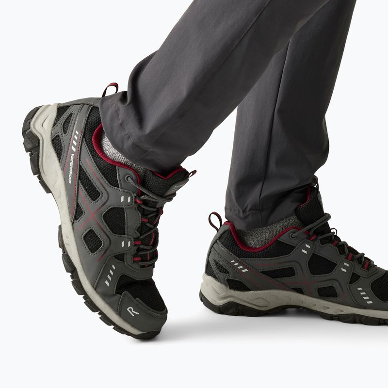 Încălțăminte de trekking pentru bărbați Regatta Vendeavour Low granite/riord 18