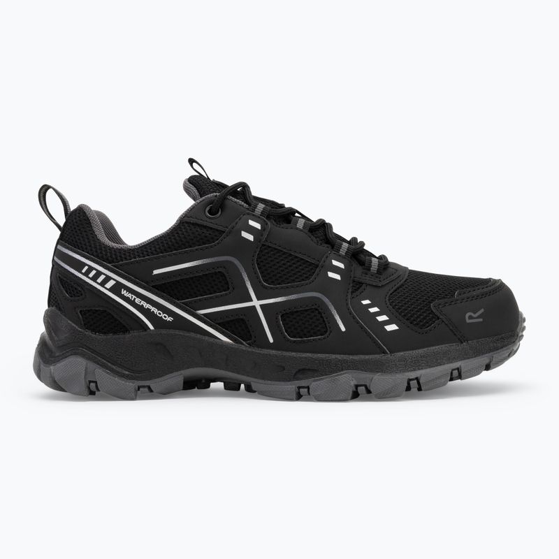 Încălțăminte de trekking pentru bărbați Regatta Vendeavour Low black/granite 2
