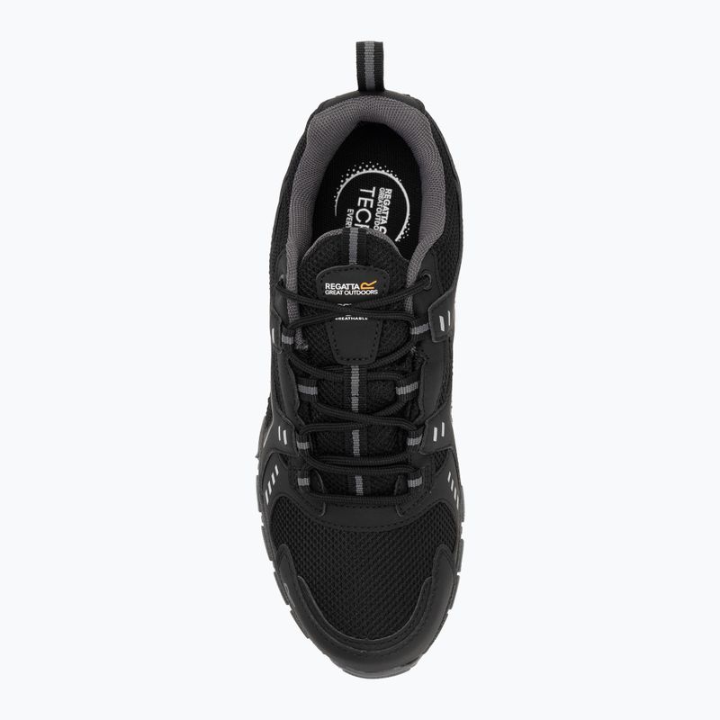 Încălțăminte de trekking pentru bărbați Regatta Vendeavour Low black/granite 5