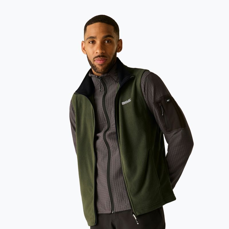 Vestă pentru bărbați REGATTA Tobias B/W II dark khaki 4