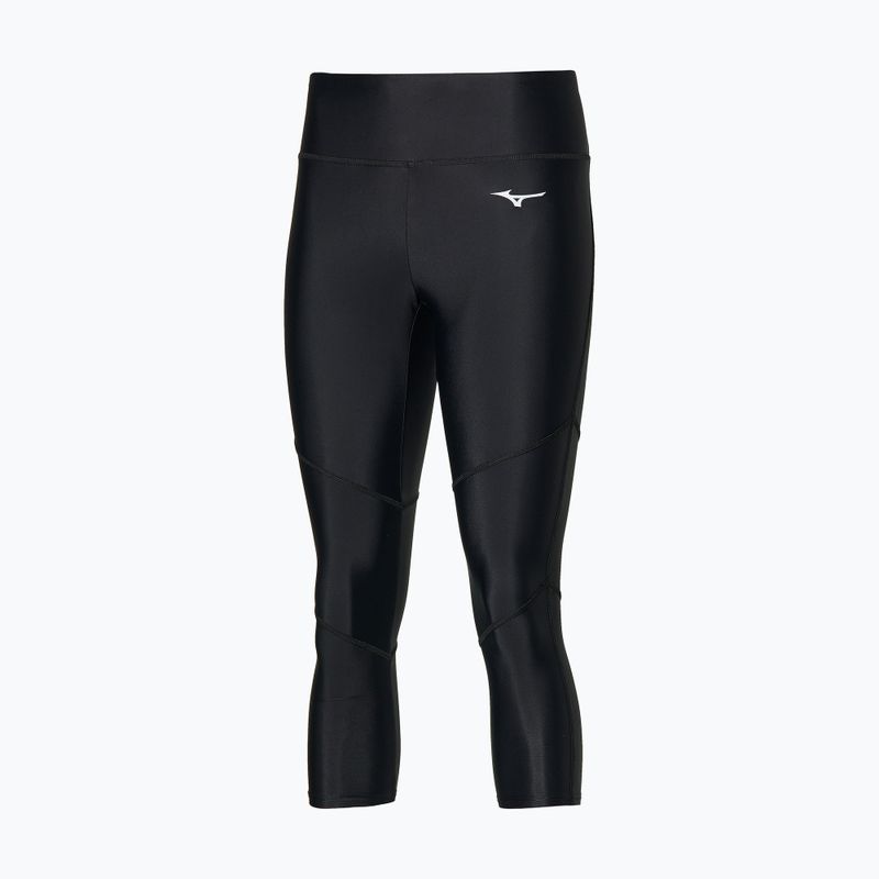 Colanți de alergare pentru femei Mizuno Core 3/4 black