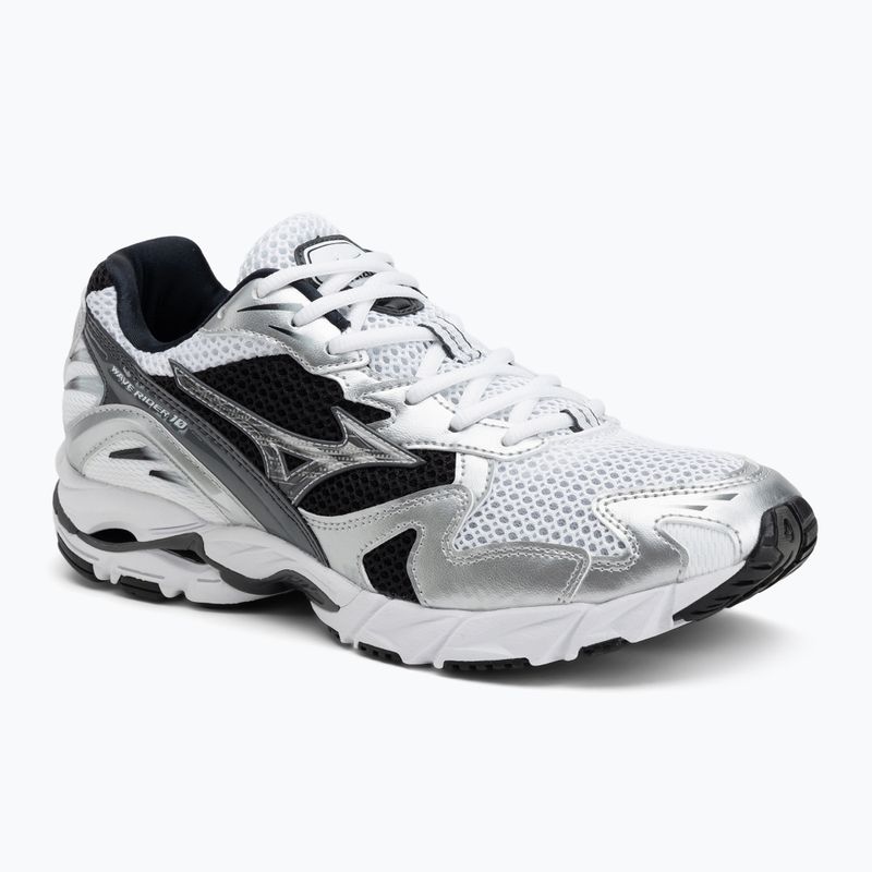 Încălțăminte pentru bărbați Mizuno Wave Rider 10 white/silver/black
