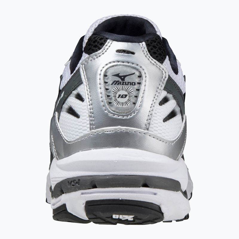 Încălțăminte pentru bărbați Mizuno Wave Rider 10 white/silver/black 5