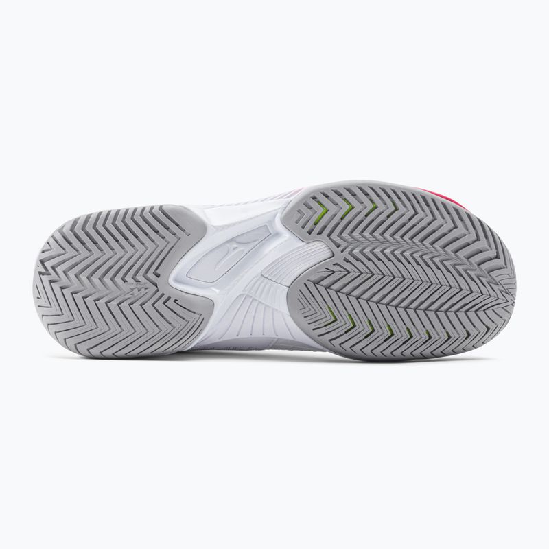 Pantofi de tenis pentru femei Mizuno Wave Exceed Tour 4 CC alb 61GA207164 4