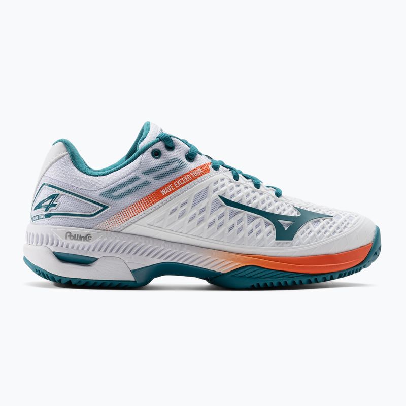 Mizuno Aw21 Wave Exceed Tour 4 Cc pantofi de tenis alb 61GC207485 2