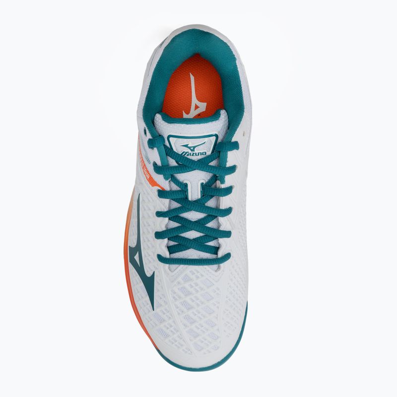 Mizuno Aw21 Wave Exceed Tour 4 Cc pantofi de tenis alb 61GC207485 6