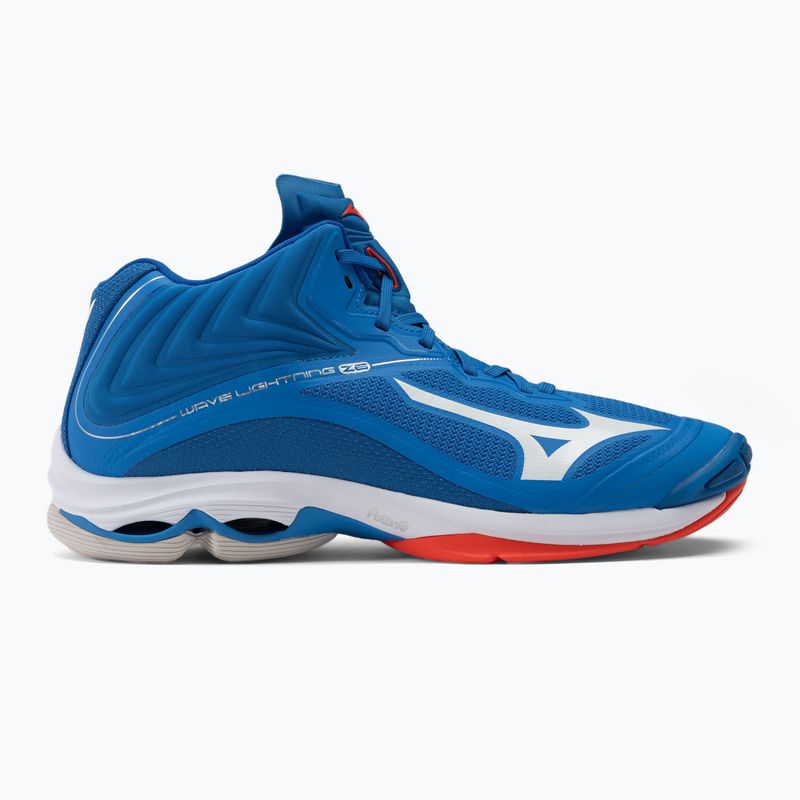 Mizuno Wave Lightning Z6 Mid pantofi de volei albastru V1GA200524 2