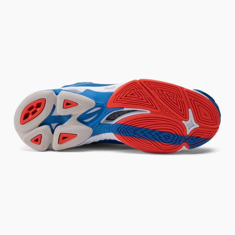 Mizuno Wave Lightning Z6 Mid pantofi de volei albastru V1GA200524 4