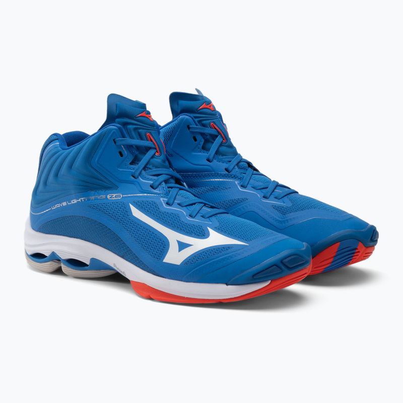 Mizuno Wave Lightning Z6 Mid pantofi de volei albastru V1GA200524 5