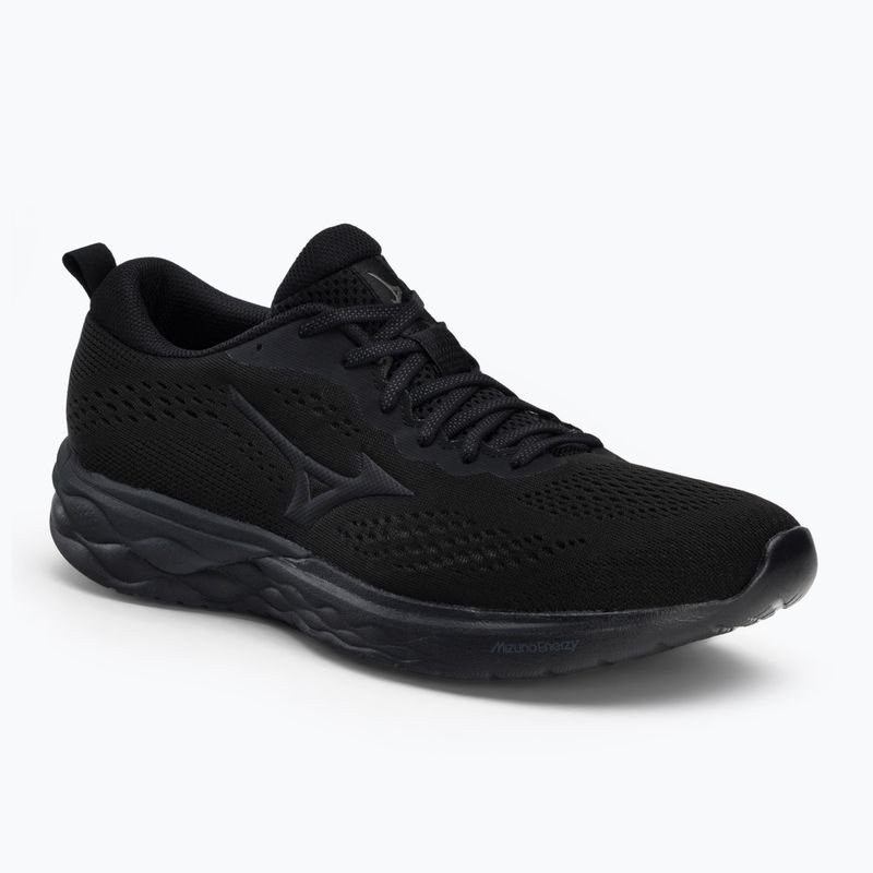 Încălțăminte de alergat pentru bărbați Mizuno Wave Revolt neagră J1GC211411