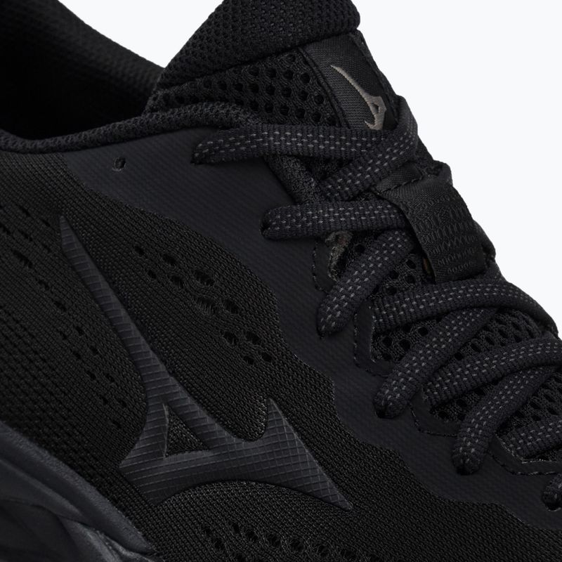 Încălțăminte de alergat pentru bărbați Mizuno Wave Revolt neagră J1GC211411 10