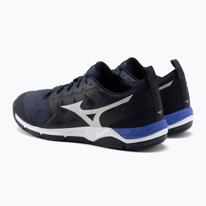 Pantofi de volei pentru bărbați Mizuno Wave Supersonic 2 albastru marin V1GA204002 3